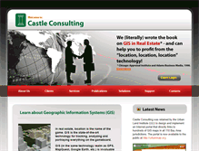 Tablet Screenshot of castleconsulting.com